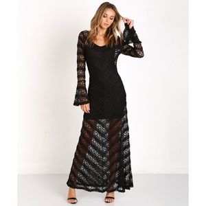 Mink Pink Black Maxi
